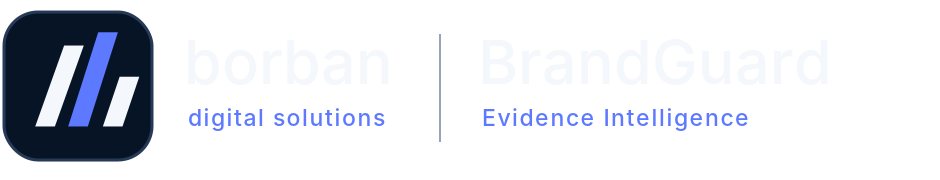 borban digital solutions · BrandGuard Evidence Intelligence